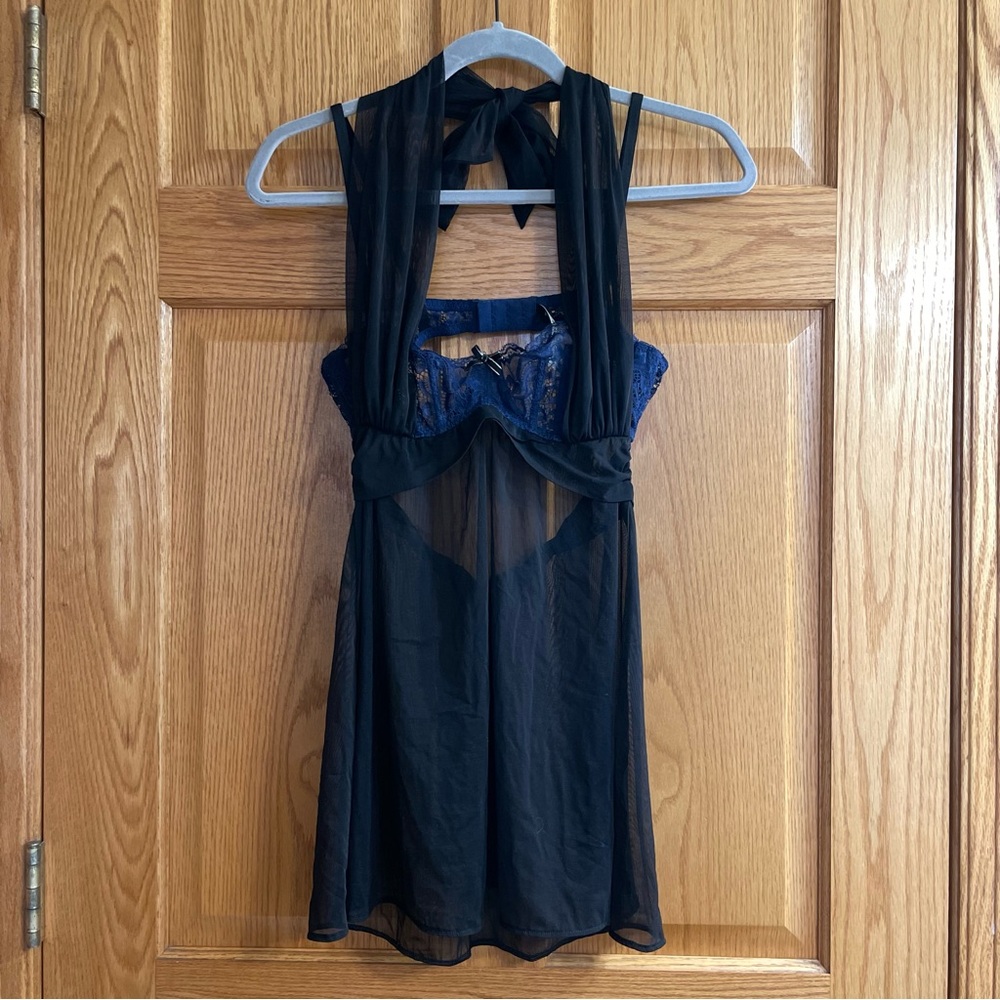 Adore me ove unlined babydoll lingerie slip dress